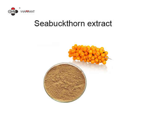 OEM Yellowish Brown Sea Buckthorn Fruit Extract Polyphenols 30%