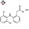 Diclofenac Sodium  CAS：15307-79-6 GMP  Pharmaceutical grade